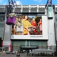 Vogue Giant Longchamp Bags Enter Billboard