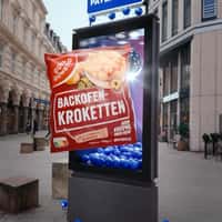 Edeka Giant Pack Emerge from Digital Kiosk