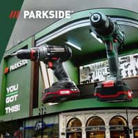 Parkside Giant Floating Drills at Picadilly Lights