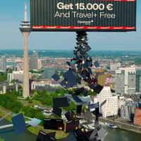 Openbank Boxcar Lifted by Drones Releases Cards