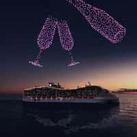 MSC Cruises Floating Light Formations