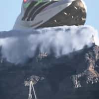 Adidas Giant "TERREX" Shoe Rise on Table Mountain
