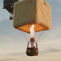 Cult Gaia Giant Bags as Hot Air Balloons