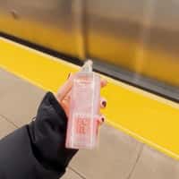 Victoria's Secret PINK Glittered Train