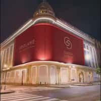 Oriflame Giant Perfume Emerges from Facade