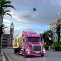 Parad' ICE Giant Roll Cake on Truck