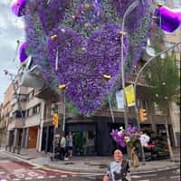 Araik Galstyan Massive Flower Heart Arrangement