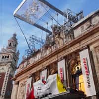 Intermarché Giant Jersey Display in Lille