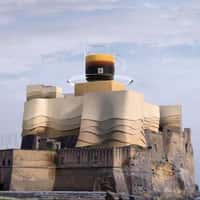 Nespresso Giant Capsule Transforms Castel dell'Ovo