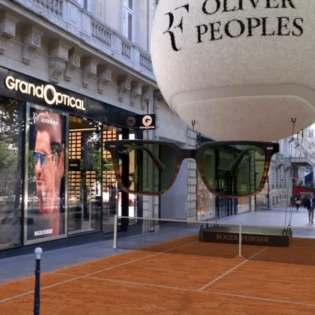 GrandOptical Giant Tennis Balls Carry Giant Glasses