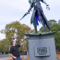 9gag PUBG Mobile Statue Comes to Life