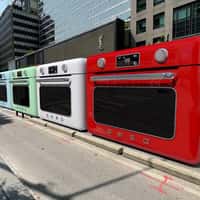 Smeg Giant Ovens Move Like a Train