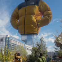 The North Face Giant Puffer on Skyscraper