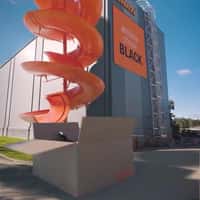 Blum Giant Spiral Slide Outside Warehouse