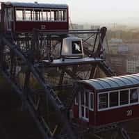 Nespresso Coffee Capsule Ferris Wheel in Vienna
