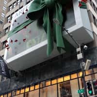 Aritzia Giant Box on Store Facade