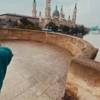 LEGO Christmas Tree Display at Zaragoza