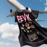 FEVK Airplane Wears Giant Shirt