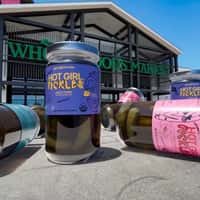 good girl snacks Giant Jars Fall from Above