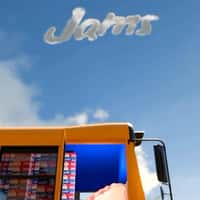 Jams Fruit Snacks Spill from School Bus