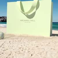 Michael Hill Giant Shopping Bag Covered in Sand