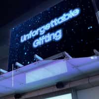 Samsung Giant Devices Emerge from Gift Box