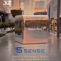 Khaleej Times Giant Sensodyne Box Lands on Dubai Street