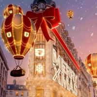 Gerard Darel Building Wrapped in Giant Ribbon