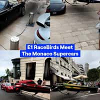 E1 Series Floating RaceBirds with Monaco Supercars