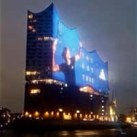 Adidas Elbphilharmonie Facade Display