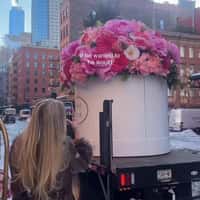 Venus et Fleur Giant Canister Travels Through NYC