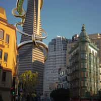 SK Giant Interconnected Rings Land on Transamerica