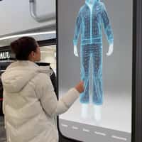 7saber Interactive Screen Dispenses Outfit