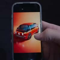 Citroën Cars Swiped from Phone into Real Life