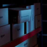 Dyson Boxes Shake in Warehouse