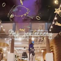 My Jewellery Floating Rings Cosmic Store Display