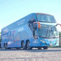 Paramount Smurfs Take Over Wemobi Bus