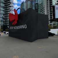 Winners Giant Black Shopping Bag Lands in Toronto