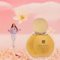 Avon Woman Journeys Through Giant Makeup