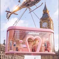 Edikted Helicopter Airlifts Store Over London