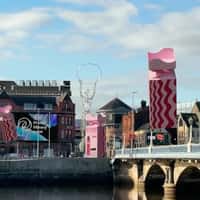 Print Library Giant Printer Prints Across City