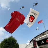 Adidas Helicopters Takes Jersey and Flag in Turkey