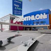 Decathlon Giant Sports Gear Falls From Sky