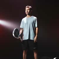 Starvie Padel Racket Floats Into Man' Hand