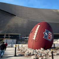 Bernabéu Giant Football Crash Impact Installation