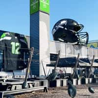 BRLO Giant Seahawks Helmet and Jersey