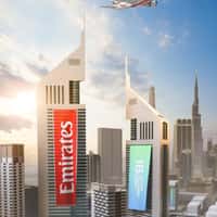Emirates Toy Plane Turns Real on Desktop Screen