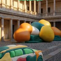 Škoda Auto Clay Balls Land at Palazzo del Senato