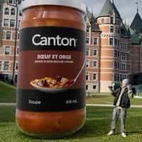Canton Massive Soup Jar Dispenses Fresh Soup