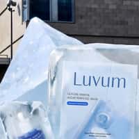 Luvum Massive Ice Cube Crashes to Ground
